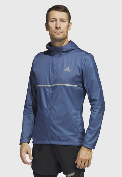 Chaqueta Deportiva Adidas Performance Own The Run Jkt Azul Calce Regular Compra Ahora