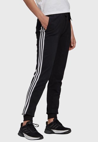 adidas sportswear Pantalon Buzo adidas performance W 3S SJ C PT Negro Calce Regular adidas sportswear Ofertitas