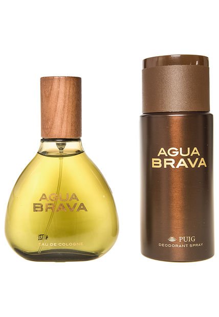 Set Eau de Cologne 100 ML + Desodorant Spray 150ML Agua Brava