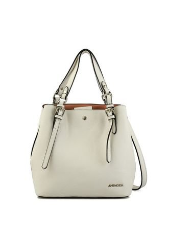 Cartera fashion amphora blanca