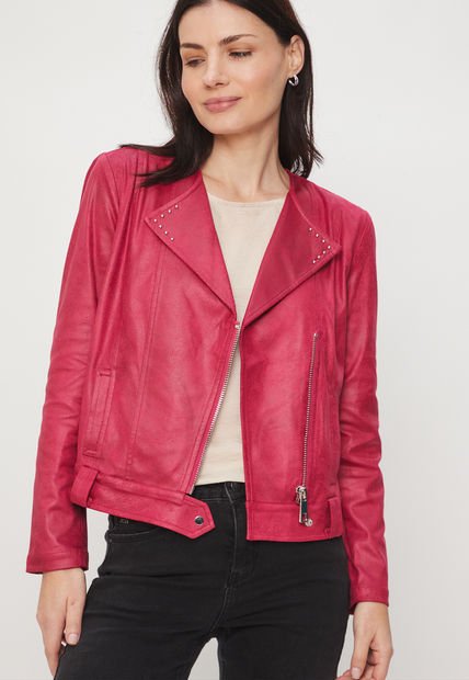 Chaqueta Lisa Fucsia Ash