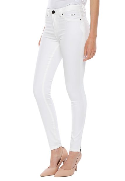 Jeans Liso Blanco Ash