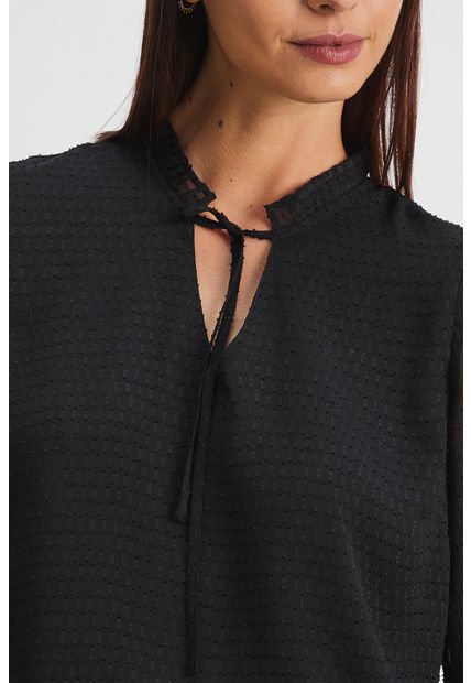 Blusa Lisa Negro Ash