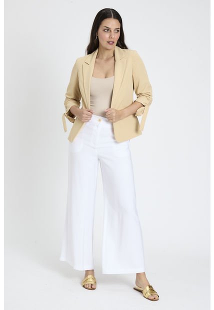 Blazer Liso Beige Ash