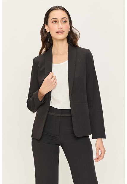 Blazer Liso Negro Ash