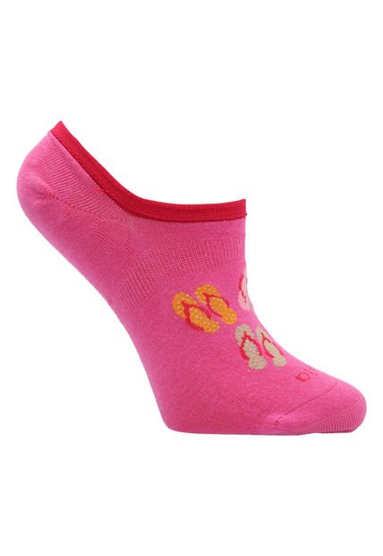 Calcetin Rosado Flipflop Mujer Azaleia