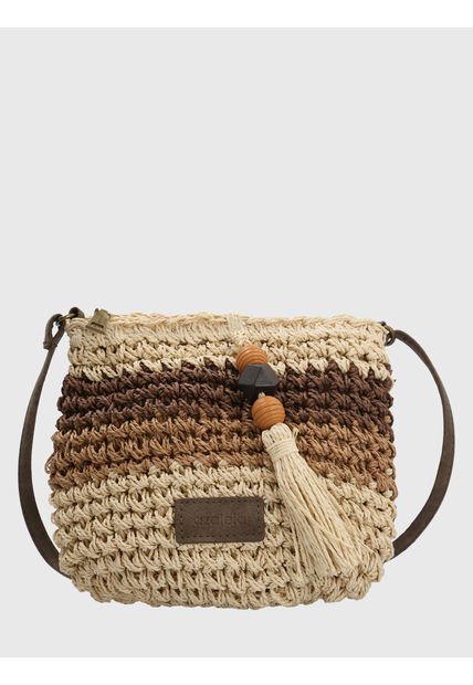 Cartera Sea Cross Beige Mujer Azaleia