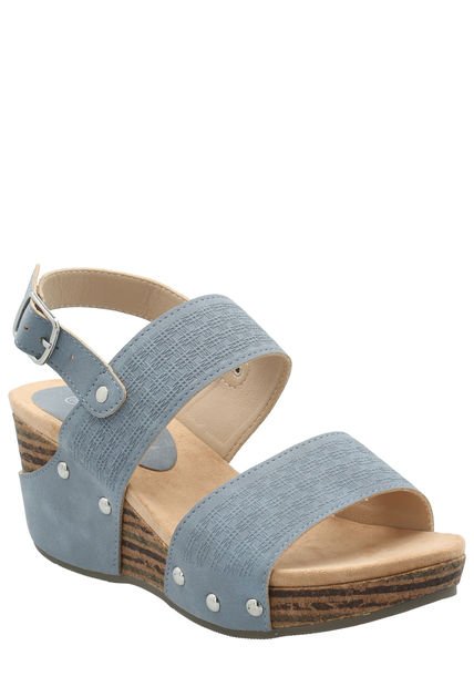 Sandalia Mujer Franco Denim Azaleia