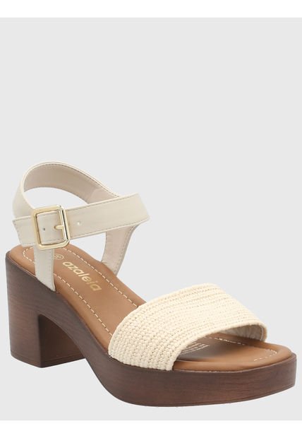 Sandalia Mujer Filippo Beige Azaleia