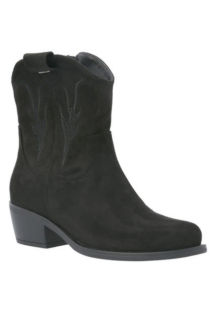 Bota Vaquera Texana Mujer Jana 2 Negro Azaleia