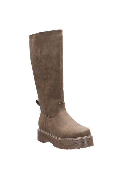 Bota Mujer Voronez Beige Azaleia