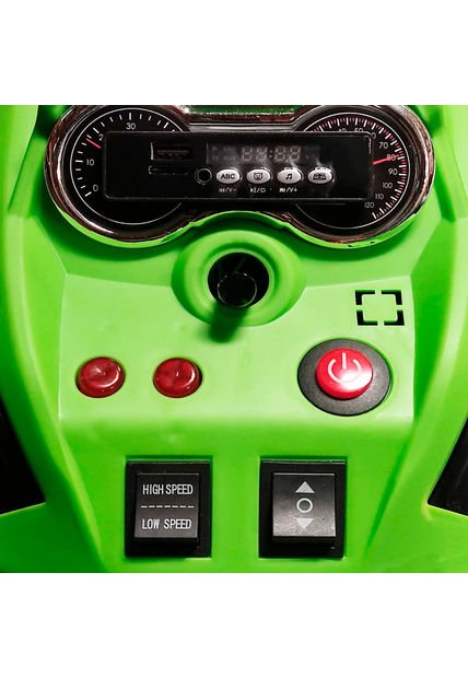 Cuadrimoto A Batería OutLander Verde Bebesit