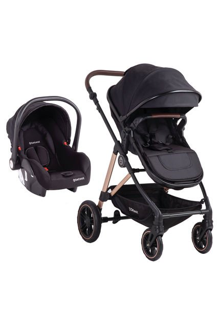 Coche Cuna Travel System Neo Negro Bebesit