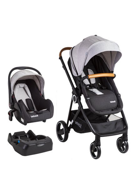 Coche Travel System Cosmos Gris Bebesit