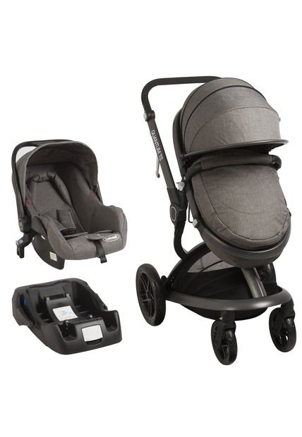 Coche Travel System Quantum Gris Bebesit