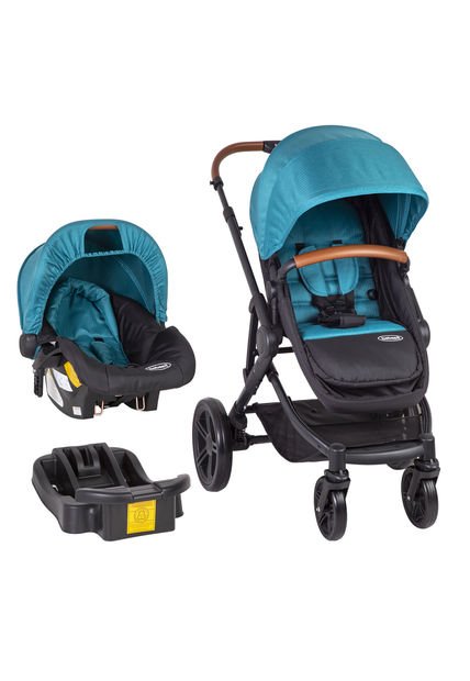 Coche Travel System Verde Bebesit