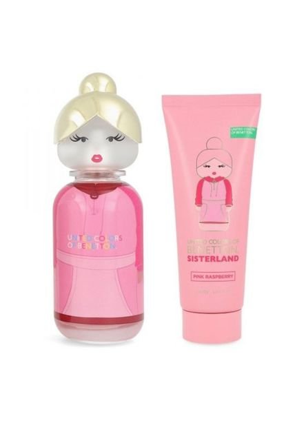 Perfume Sisterland Pink Raspberry Woman Edt 80Ml+Bl75Ml Benetton