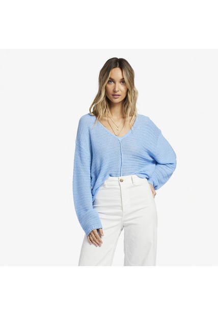 Sweater Mujer Every Day J Swtr Azul Billabong