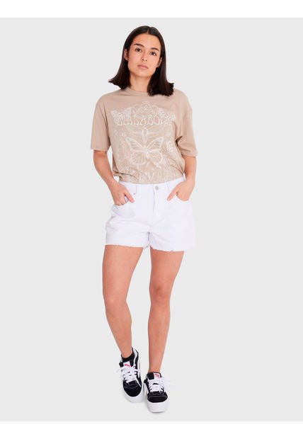 Short Mujer Summer Vibes Blanco Billabong