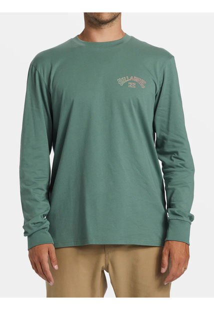 Polera Hombre Arch Fills Verde Billabong