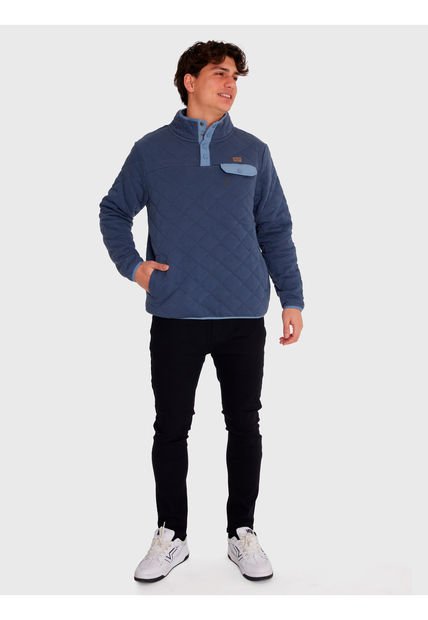 Polar Hombre Wave Check Azul Billabong