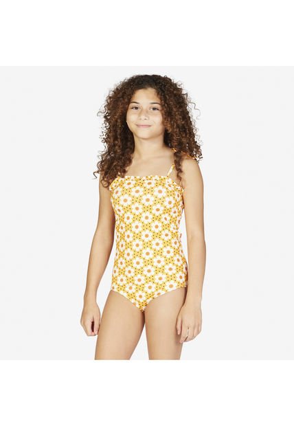 Traje De Baño Niña Cant Wait 1Pc Mul Amarillo Billabong