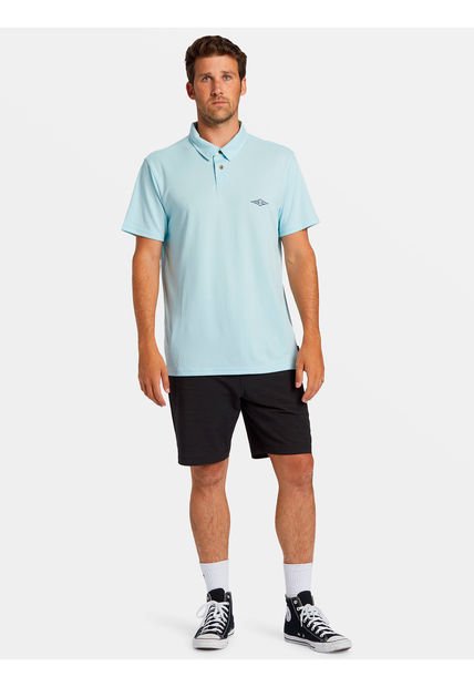 Polera Hombre Polo Offshore Celeste Billabong