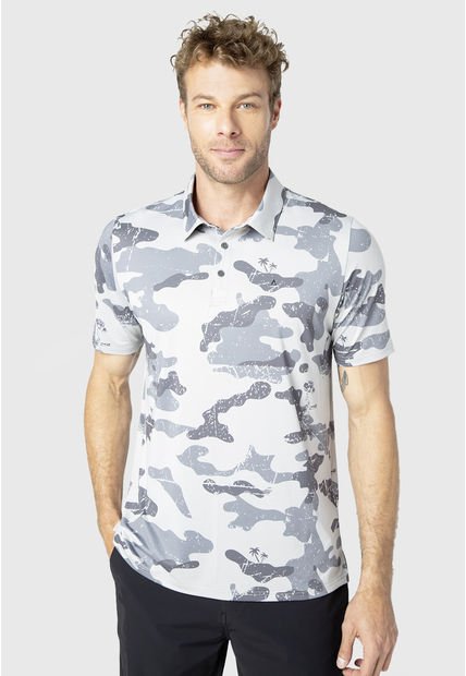 Polera Spandex Golf Camo   Black Bubba