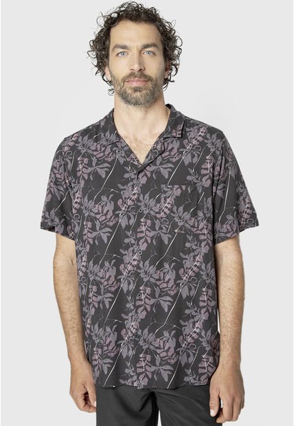 Shirt Viscose Savage Black Black Bubba