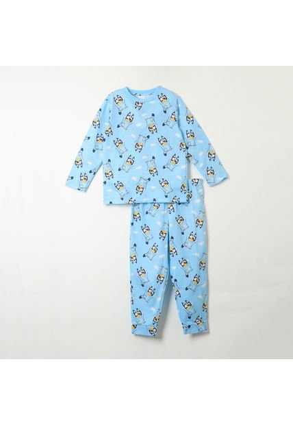 Pijama Niño On The Sky Azul Bluey