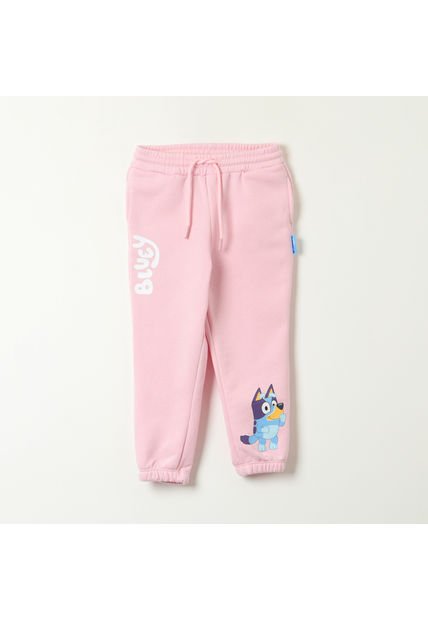 Pantalon De Buzo Niña Movement Rosado Bluey