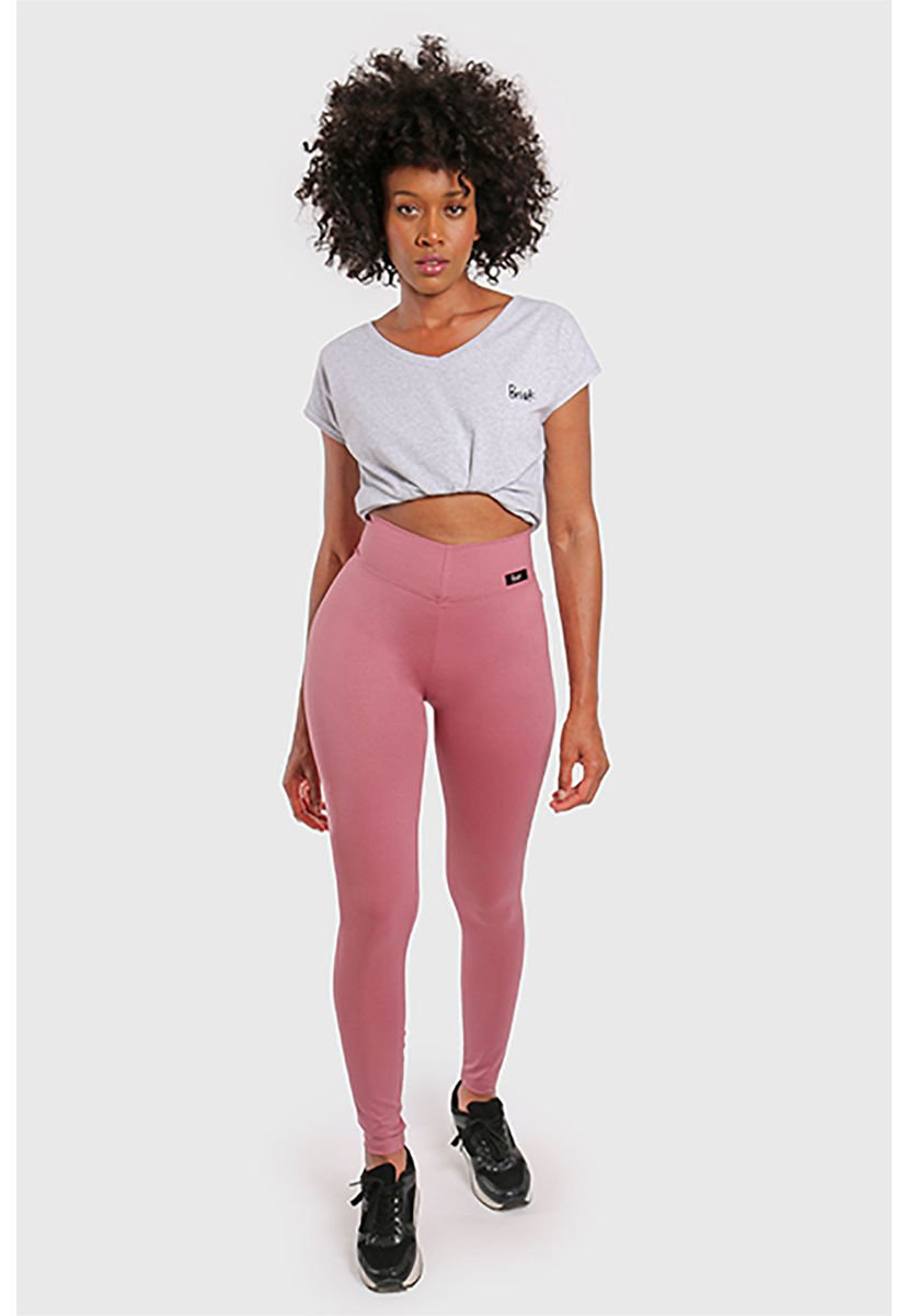 Leggins shops rosa palo