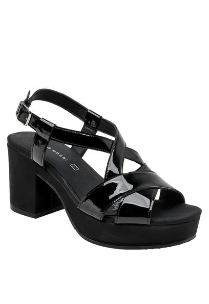 Sandalia Casual Mujer Negro Bruno Rossi