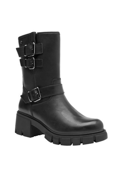 Bota Casual Mujer Negro Bruno Rossi