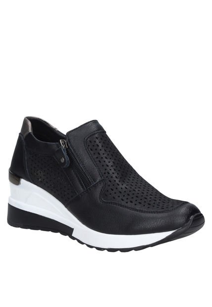 Zapatilla Casual Mujer Negro Bruno Rossi