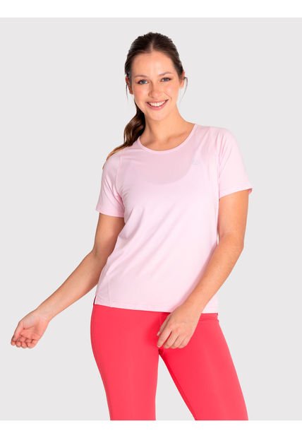 Polera Deportiva Mujer Lisa Rosado Claro Bsoul