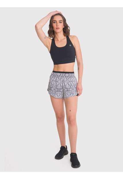 Short Deportivo Mujer Elba Gris Bsoul