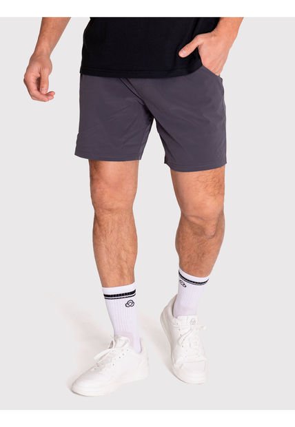 Short Deportivo Hombre Training Gris Oscuro Bsoul