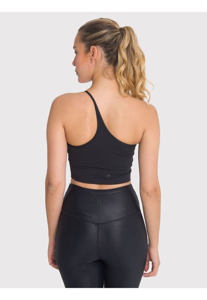 Peto Deportivo Mujer Crop Top Elise Negro Bsoul