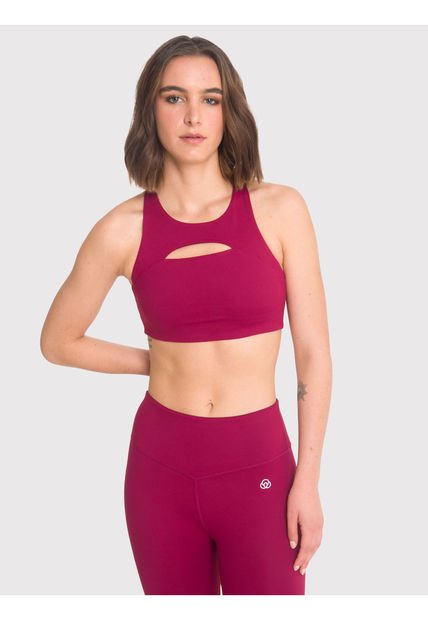 Peto Deportivo Mujer Rose Burdeo Bsoul