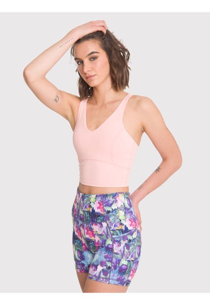 Peto Deportivo Mujer Crop Top Frida Rosa Bsoul