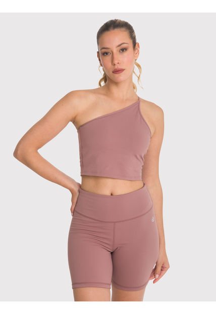 Peto Deportivo Mujer Crop Top Elise Café Bsoul