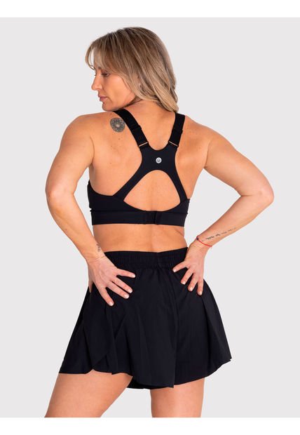 Peto Deportivo Mujer Livia Negro Bsoul