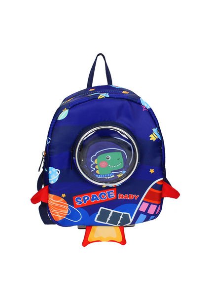 Mochila Phygital Niño Azul Bubblegummers