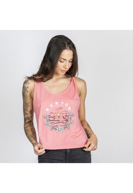 Polera S/M Mujer Halifax Rosado Burton