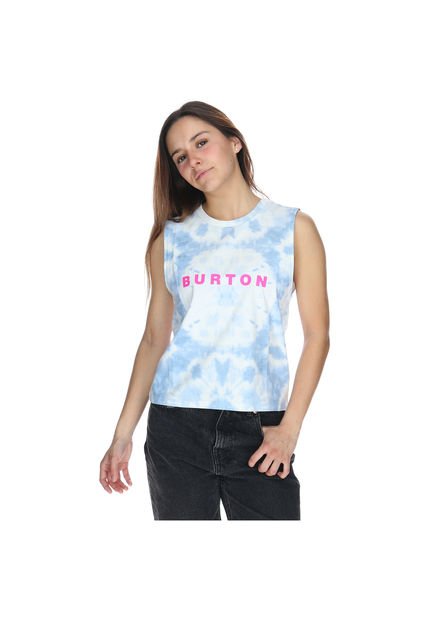 Polera S/M Mujer Vadell Azul Burton