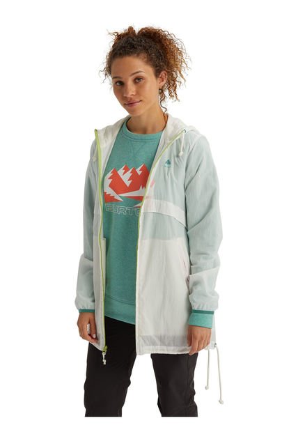 Parka Mujer W Hazlett Pkbl Jk Blanco/Tanslúcido Burton