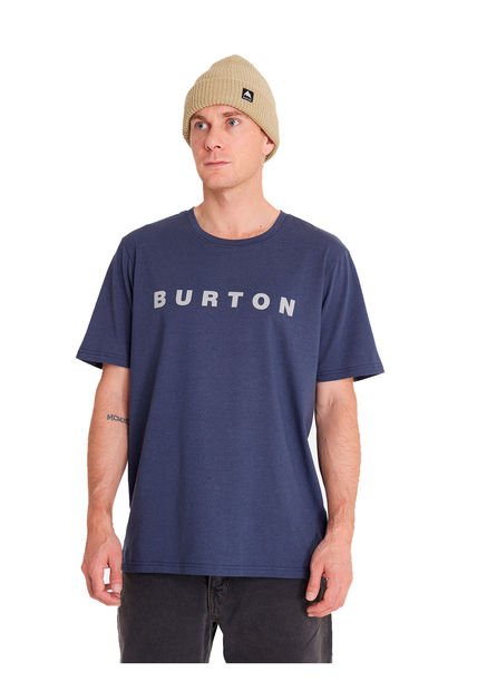 Polera Manga Corta Hombre T-Shirt SS Azul Burton