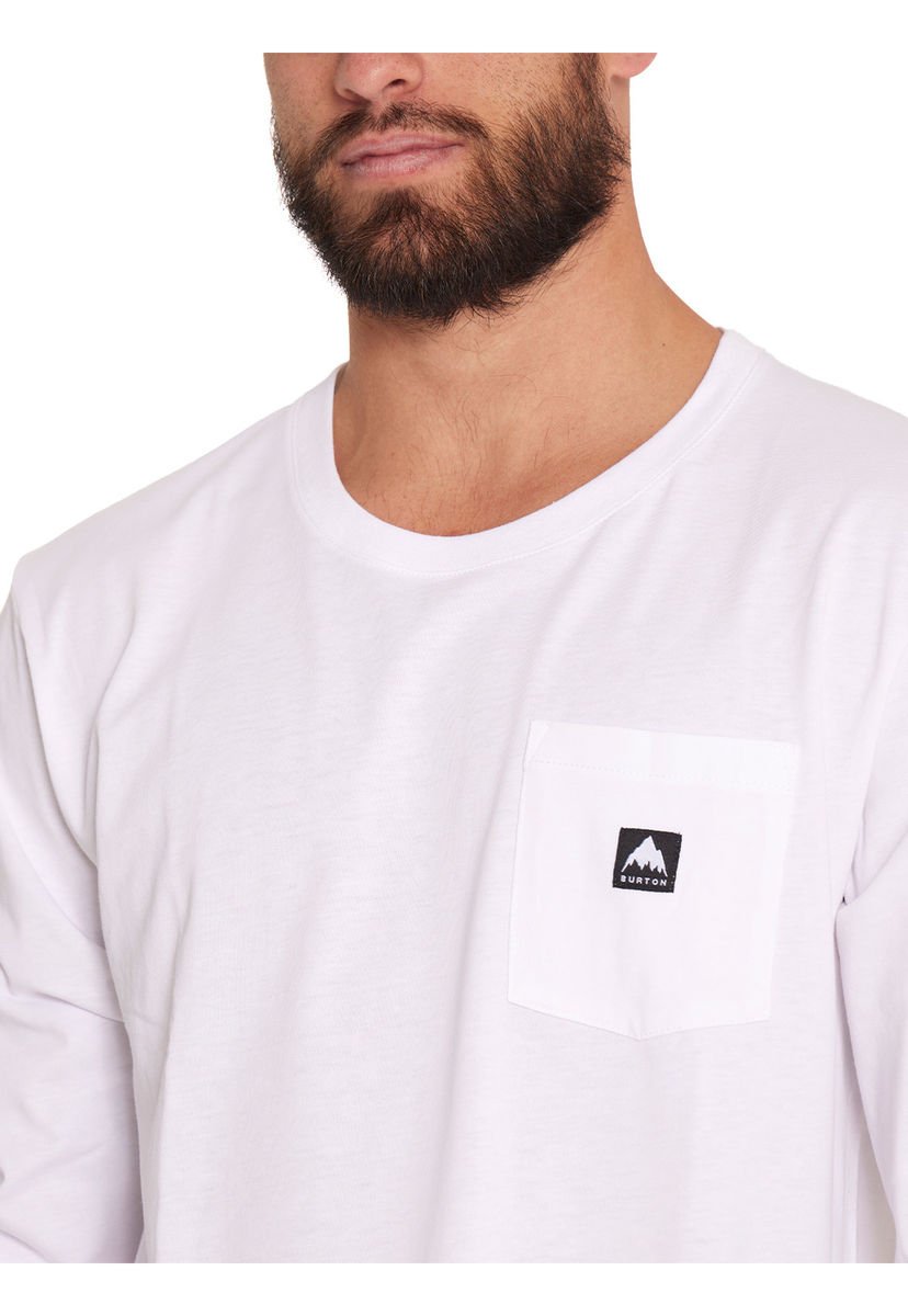 Polera Manga Larga Hombre Blanca Burton Compra Ahora Dafiti Chile