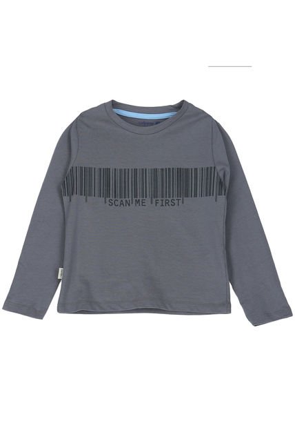 Polera Niño Scan Gris Calpany